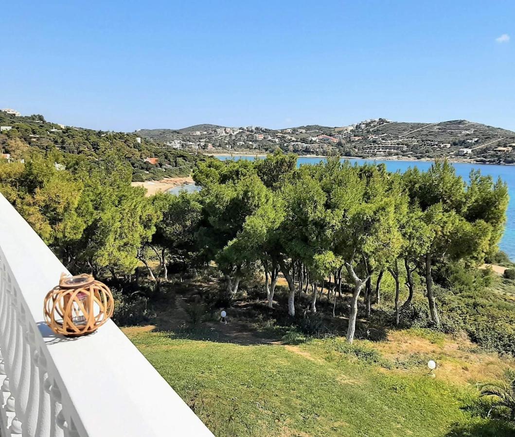Dea Del Mare Complex In Front Of The Sea. Villa Sounion Eksteriør billede